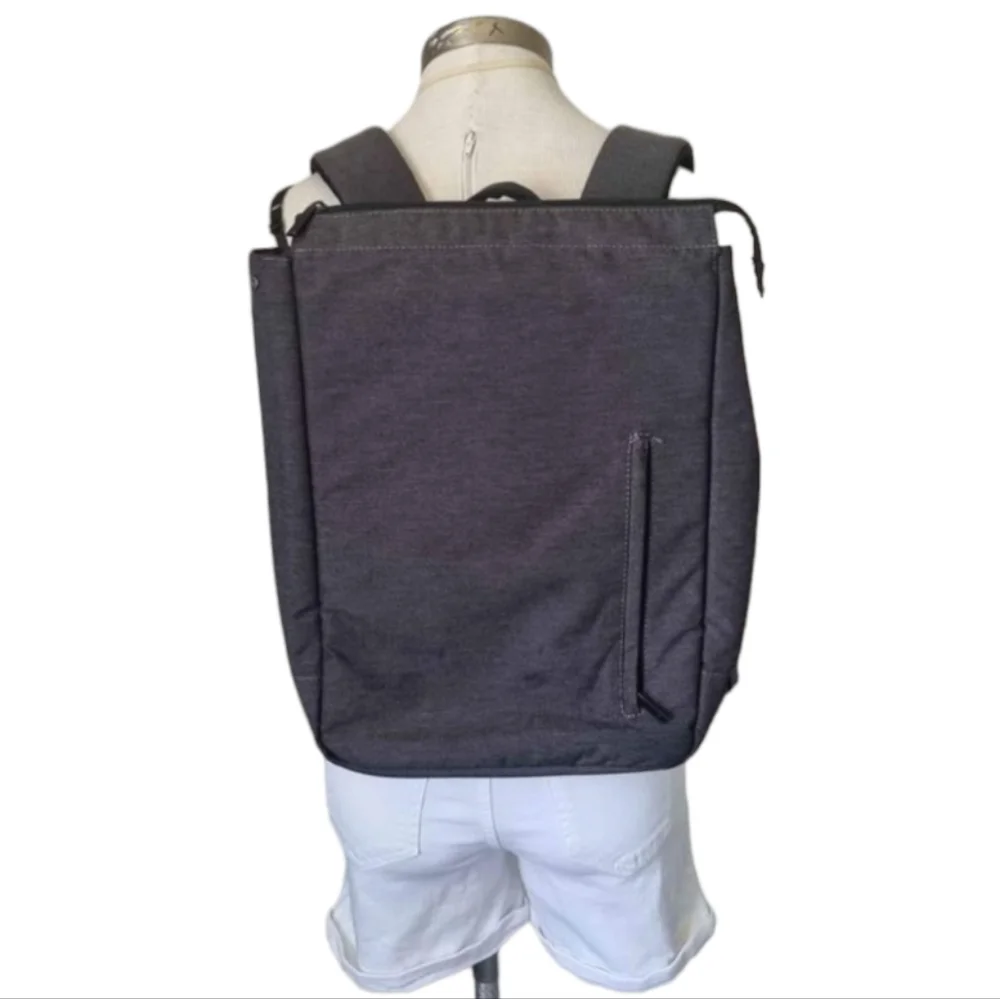 Mi gray laptop backpack